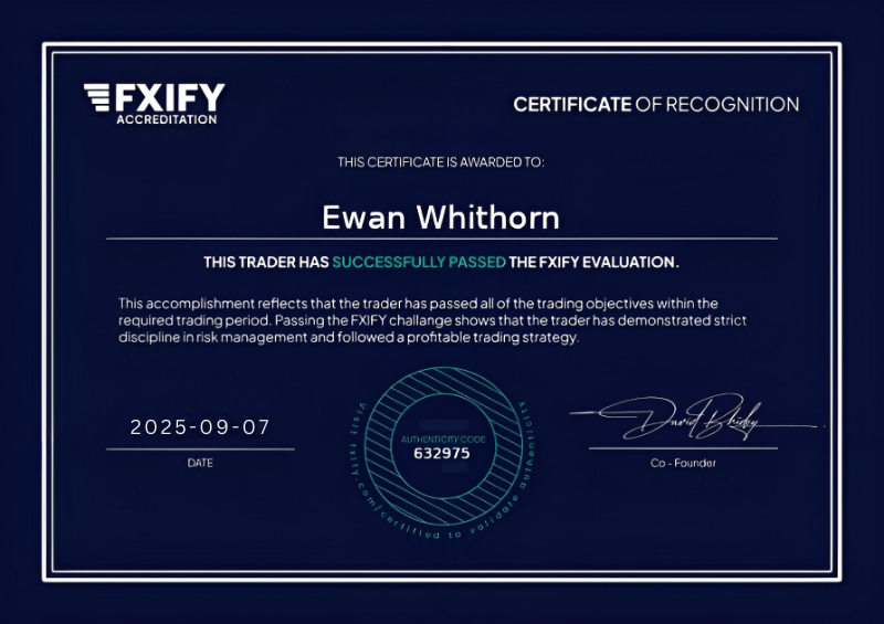 FxCracked Clears FIXIFY Accreditation Prop Firm Account — A Case Study (Aug 25–Sep 7, 2025)