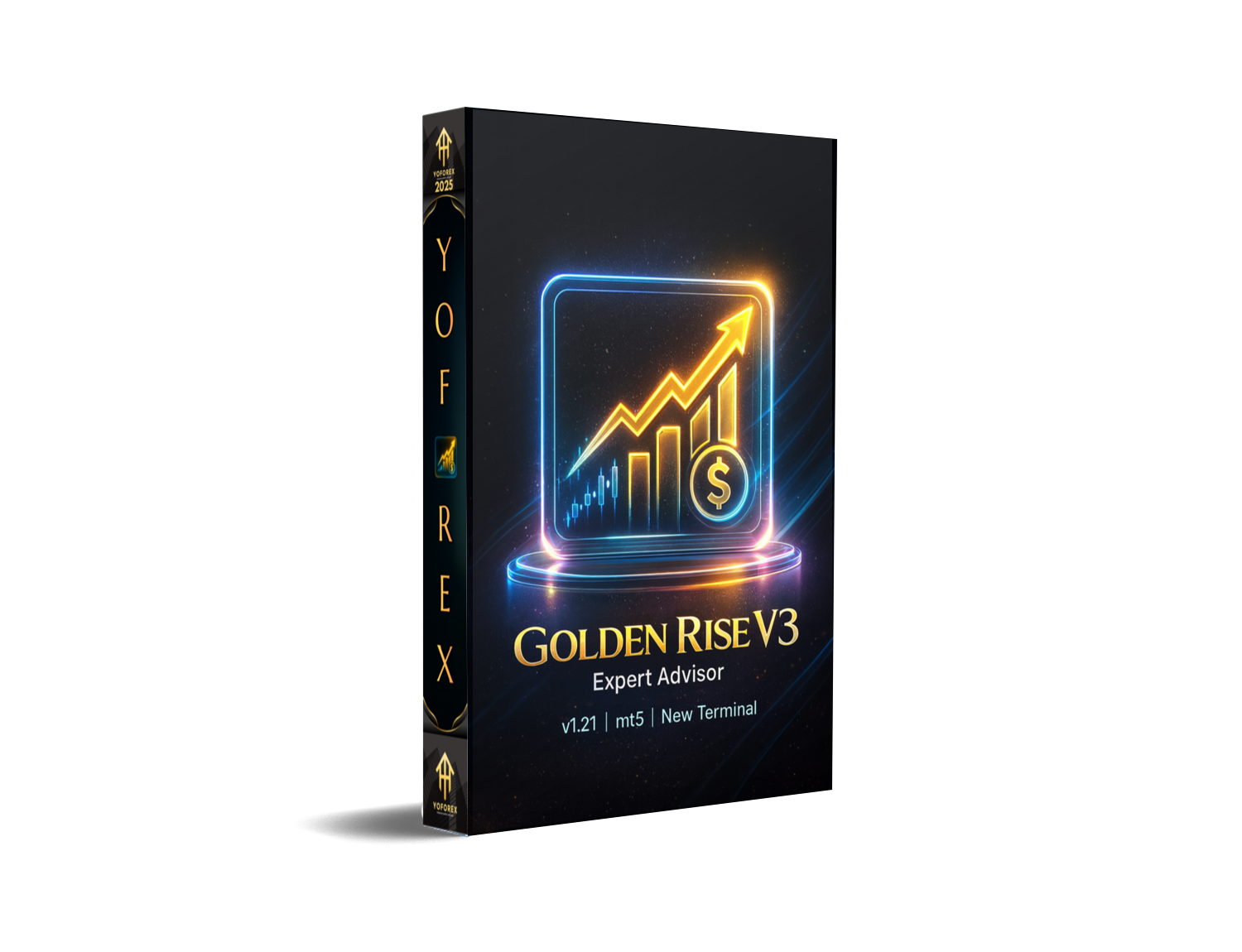 Golden Rise V3 EA V1.21 MT5 – Complete Review, Features & Setup Guide